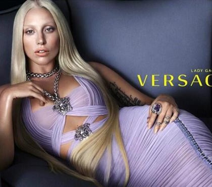 Lady Gaga za Versace