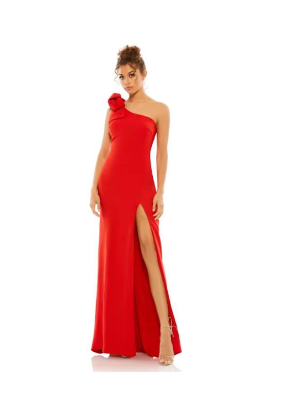 Crvene maturalne haljine